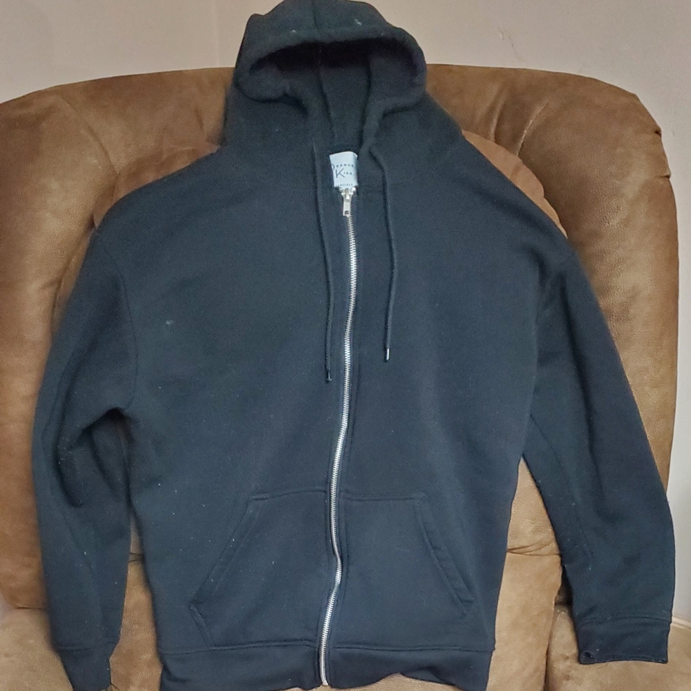 Orange Kiss Essentials Black Jacket Small